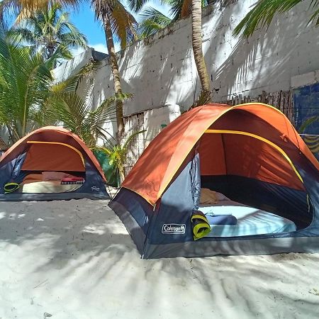 Chavez Eco Beach Camping&Cabañas Tulum Exterior foto